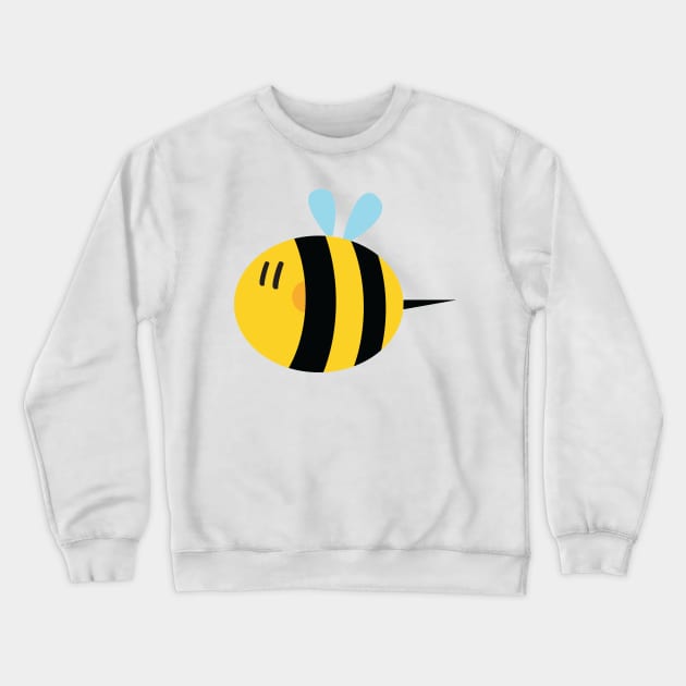 Happy Bee Crewneck Sweatshirt by ilaamen